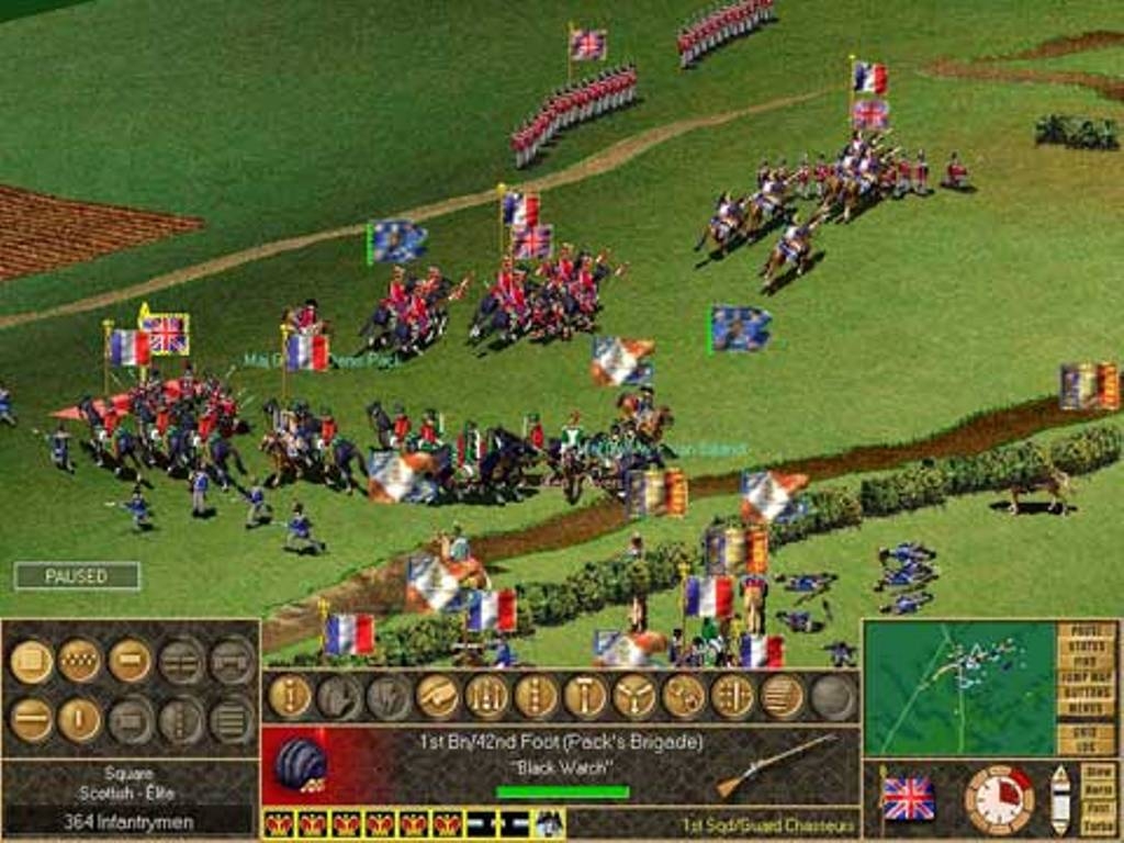 Скриншот из игры Waterloo: Napoleon