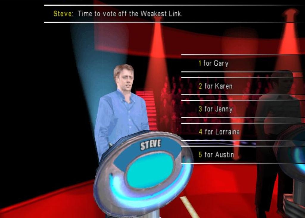 Скриншот из игры Weakest Link, The под номером 2