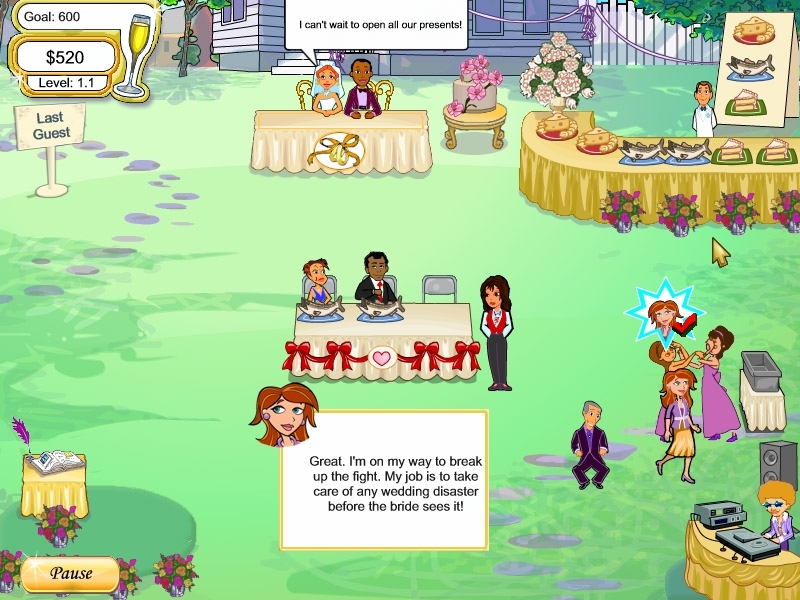 Скриншот из игры Wedding Dash под номером 2