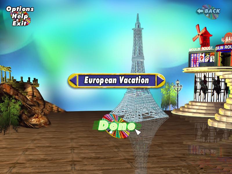 Скриншот из игры Wheel of Fortune 2003 под номером 1