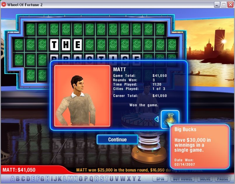 Скриншот из игры Wheel of Fortune: 2nd Edition под номером 1
