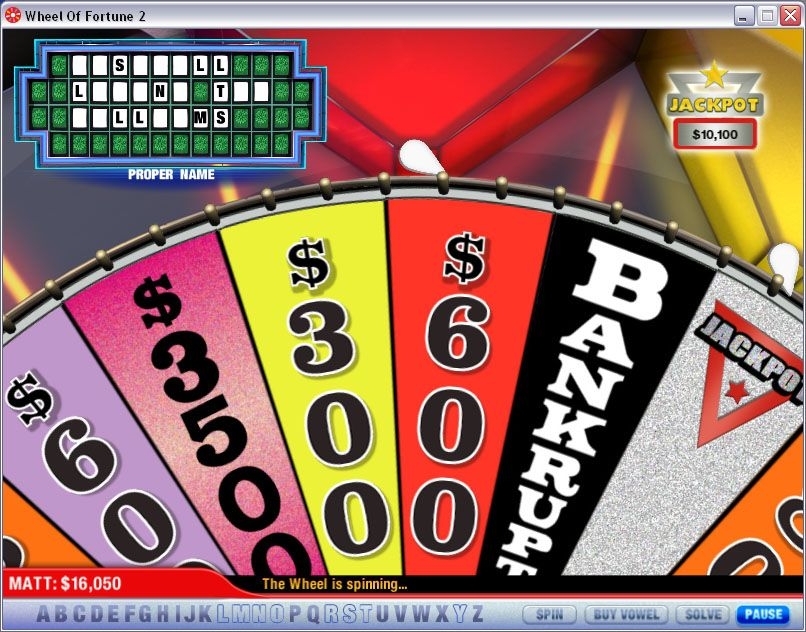 Скриншот из игры Wheel of Fortune: 2nd Edition под номером 2