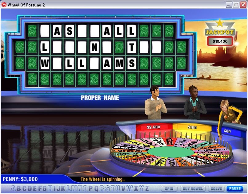 Скриншот из игры Wheel of Fortune: 2nd Edition под номером 3