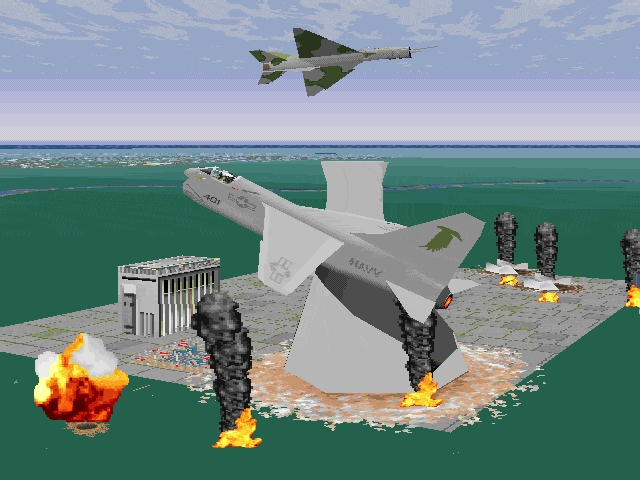 Скриншот из игры U.S. Navy Fighters под номером 4