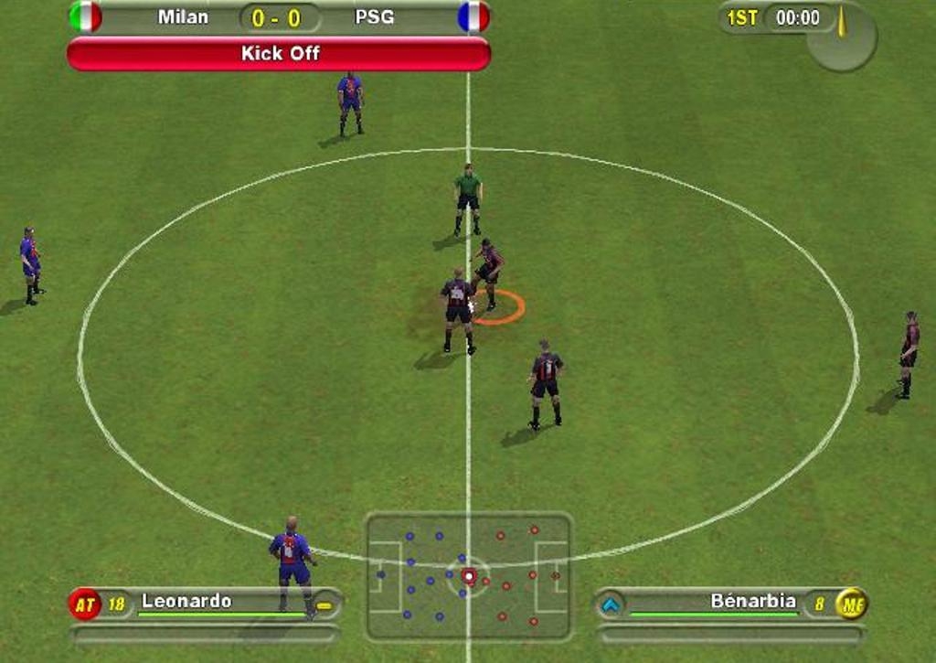 Скриншот из игры UEFA Challenge под номером 17