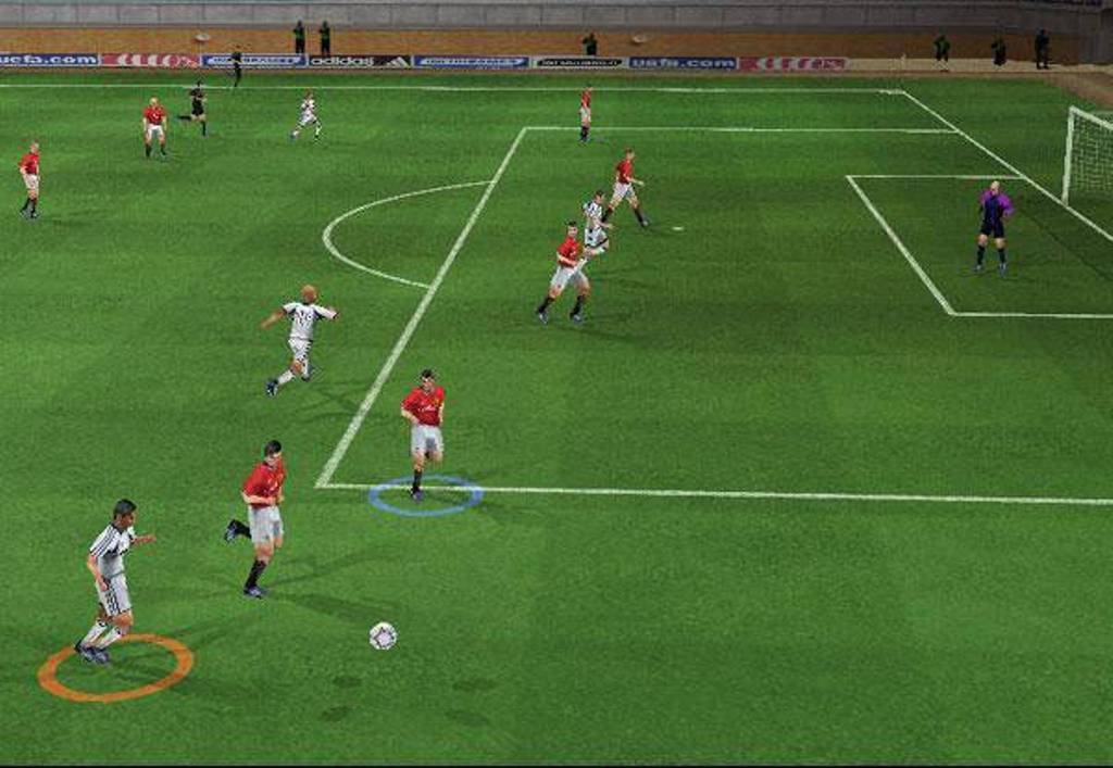 Скриншот из игры UEFA Challenge под номером 2