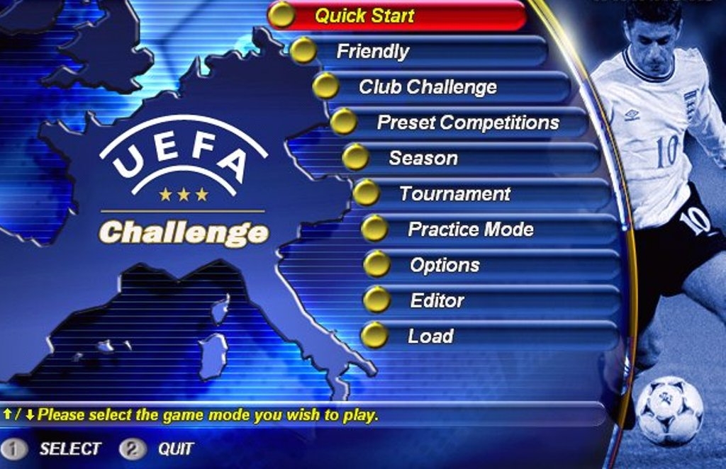 Скриншот из игры UEFA Challenge под номером 29