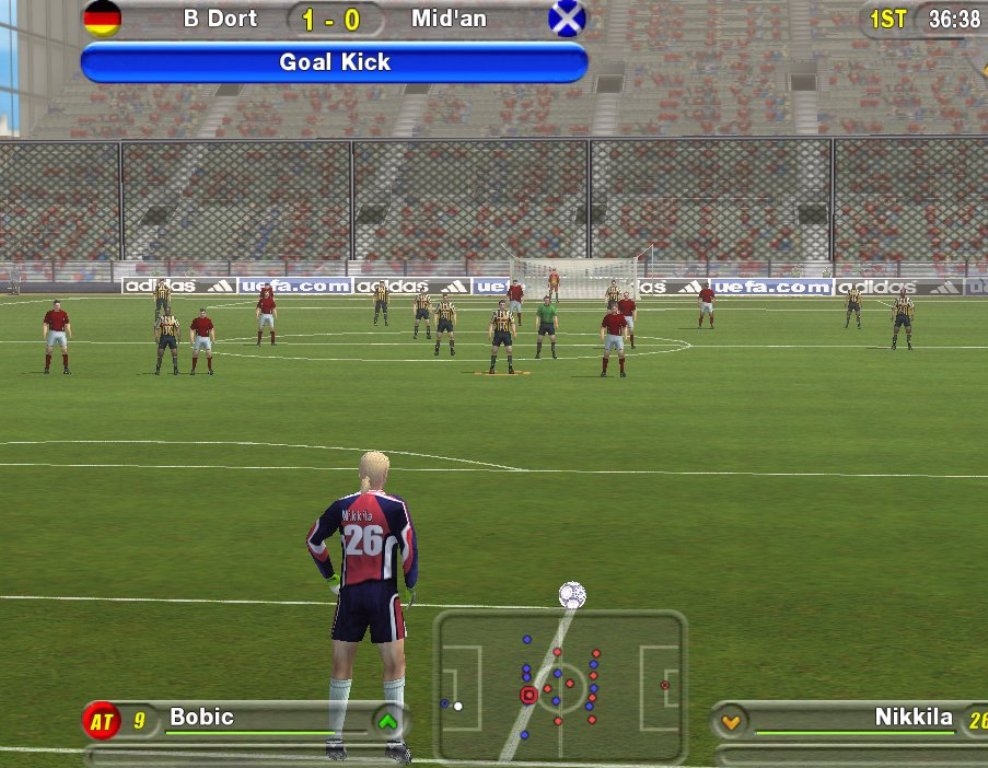 Скриншот из игры UEFA Challenge под номером 35