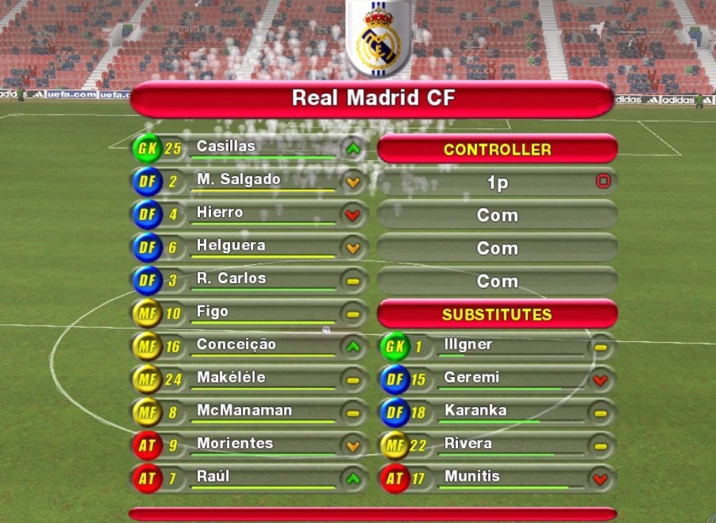 Скриншот из игры UEFA Challenge под номером 36