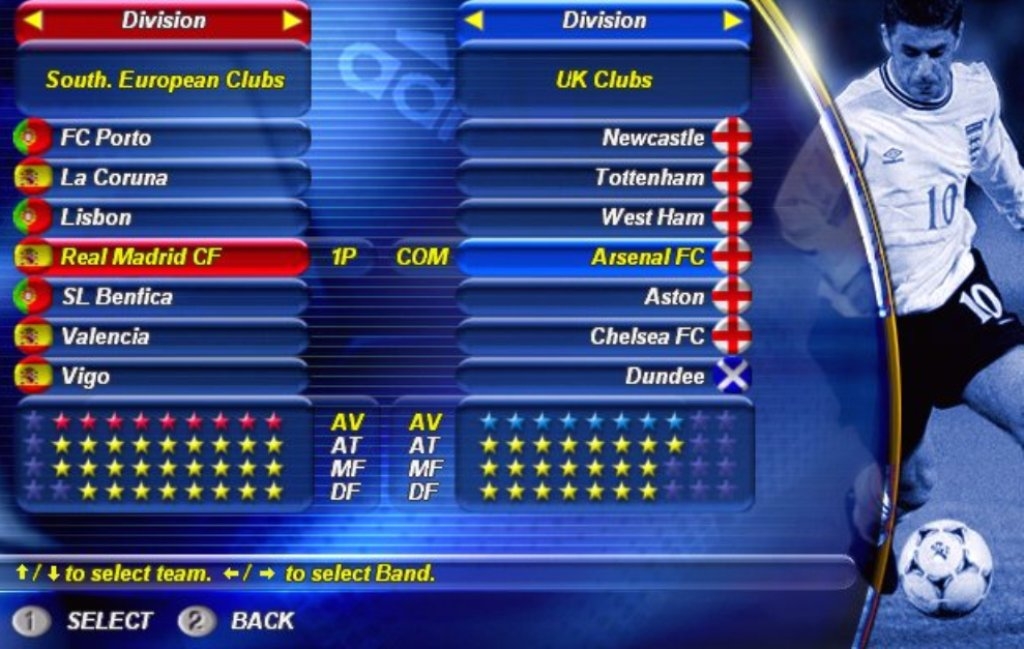 Скриншот из игры UEFA Challenge под номером 39