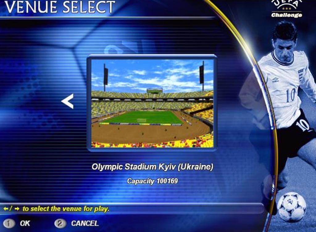 Скриншот из игры UEFA Challenge под номером 4