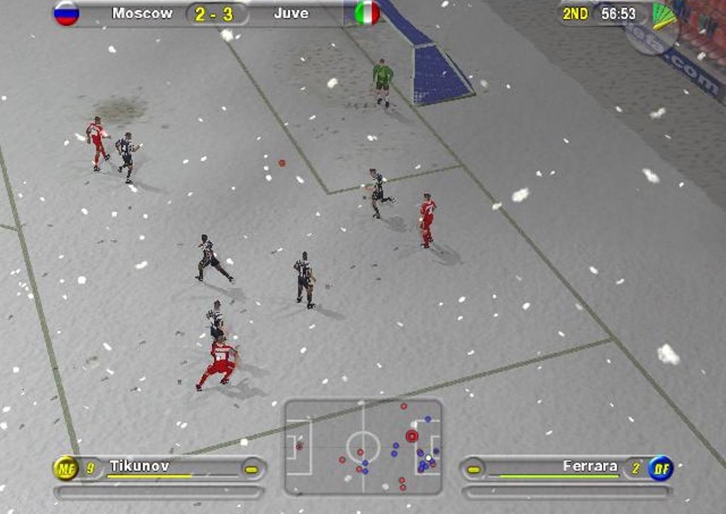 Скриншот из игры UEFA Challenge под номером 6