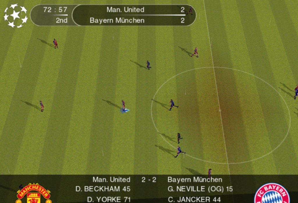 Скриншот из игры UEFA Champions League Season 1999/2000 под номером 10