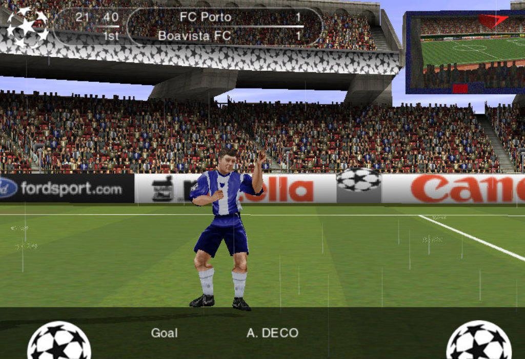 Скриншот из игры UEFA Champions League Season 1999/2000 под номером 17