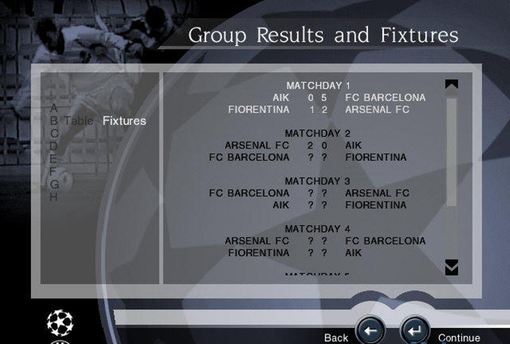 Скриншот из игры UEFA Champions League Season 1999/2000 под номером 2