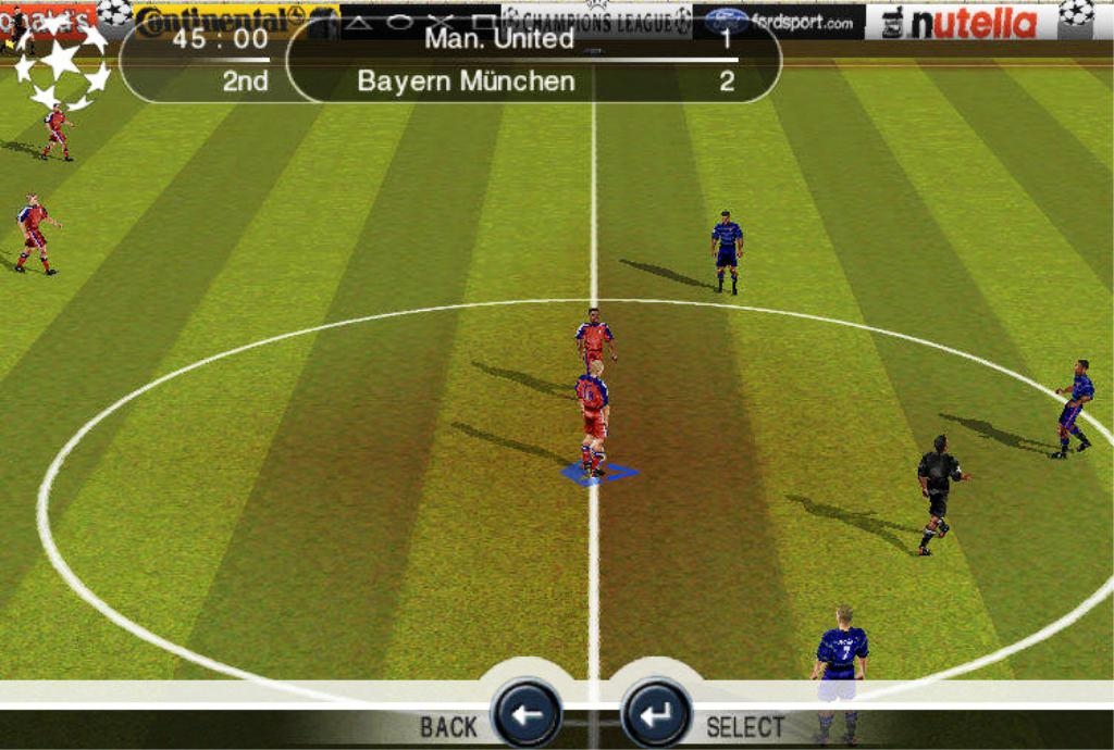 Скриншот из игры UEFA Champions League Season 1999/2000 под номером 23