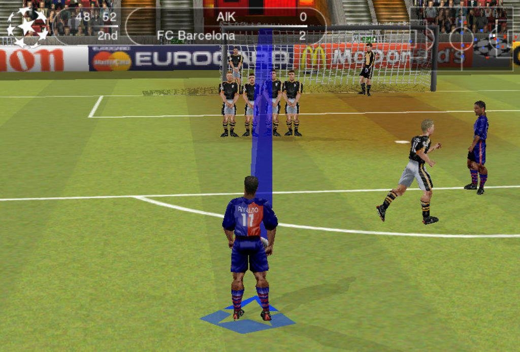 Скриншот из игры UEFA Champions League Season 1999/2000 под номером 27