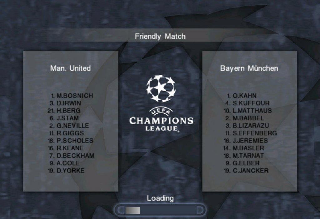 Скриншот из игры UEFA Champions League Season 1999/2000 под номером 5