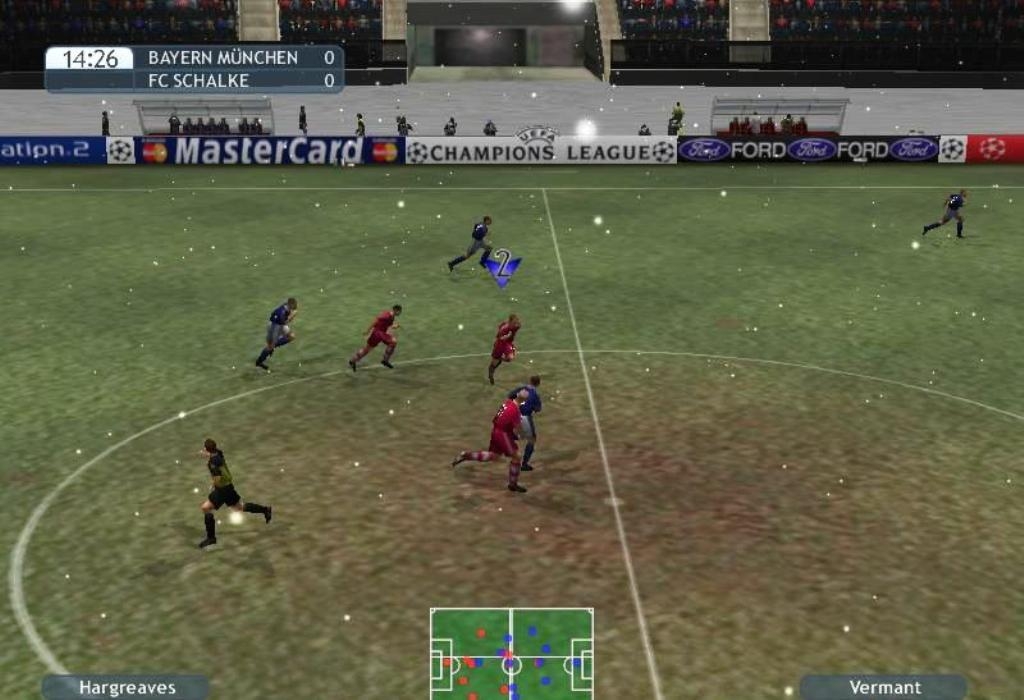 Скриншот из игры UEFA Champions League:Season 2001/2002 под номером 16