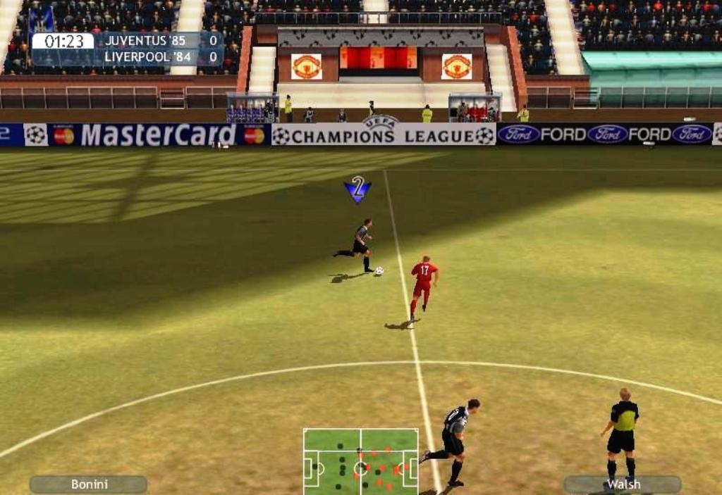 Скриншот из игры UEFA Champions League:Season 2001/2002 под номером 20