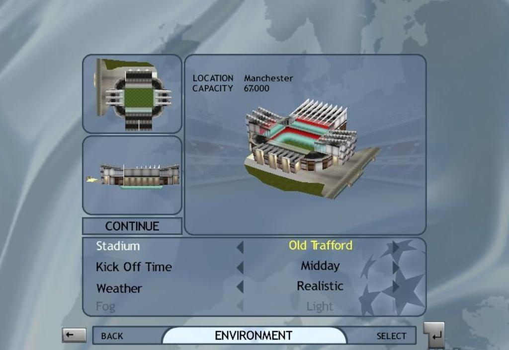 Скриншот из игры UEFA Champions League:Season 2001/2002 под номером 5