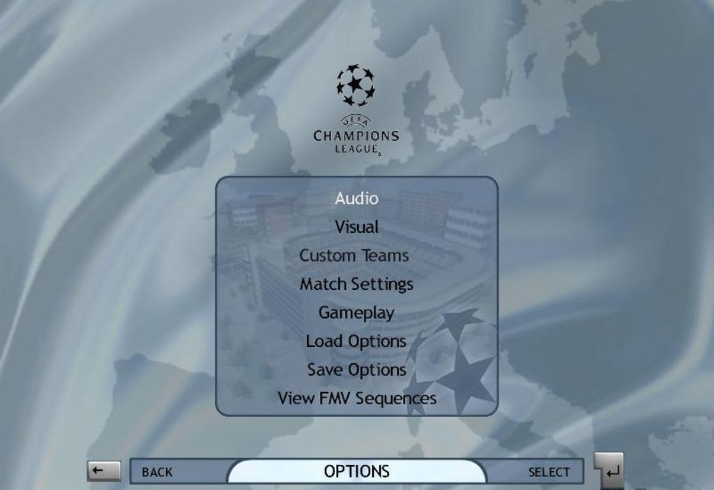Скриншот из игры UEFA Champions League:Season 2001/2002 под номером 8