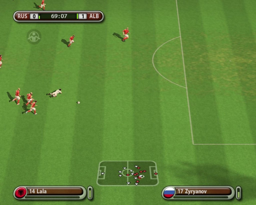 Скриншот из игры UEFA Euro 2008 под номером 26