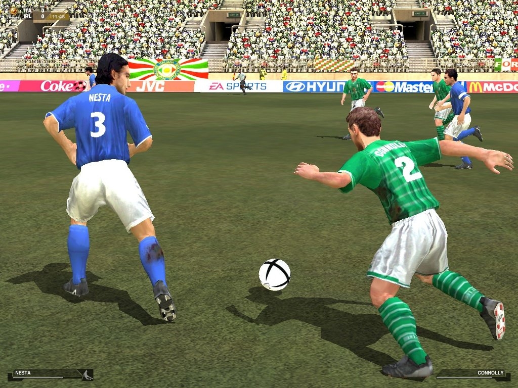 Скриншот из игры UEFA Euro 2004 под номером 18