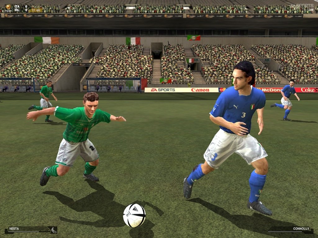 Скриншот из игры UEFA Euro 2004 под номером 21