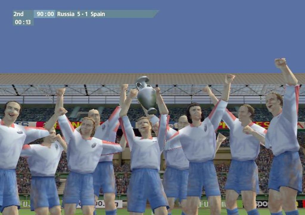 Скриншот из игры UEFA Euro 2000 под номером 2