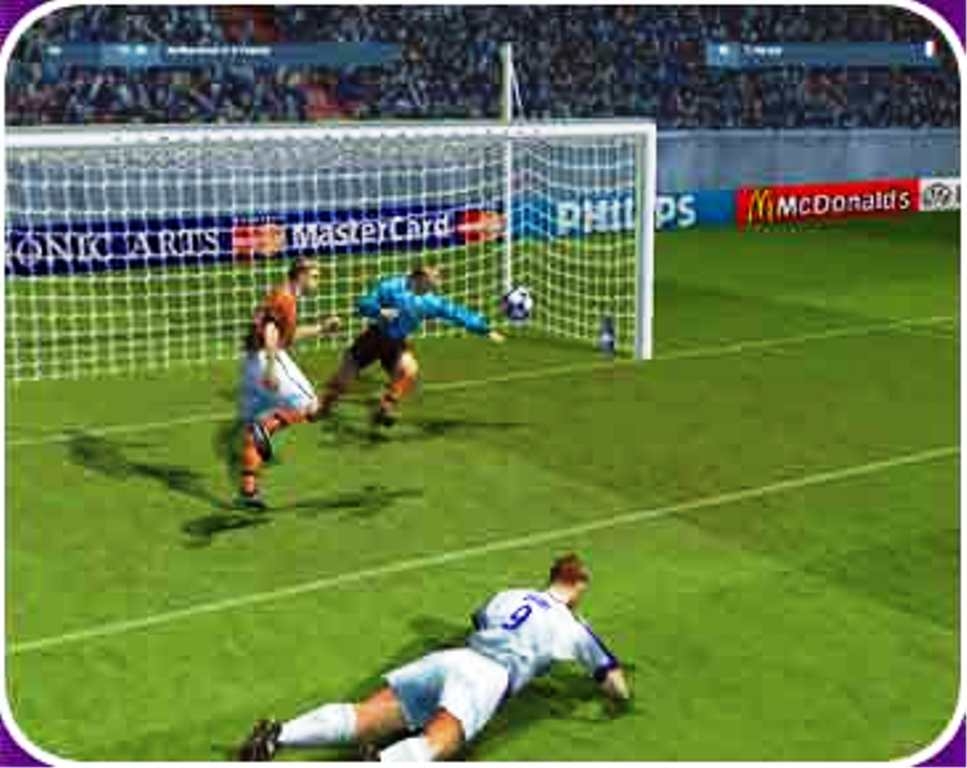 Скриншот из игры UEFA Euro 2000 под номером 20