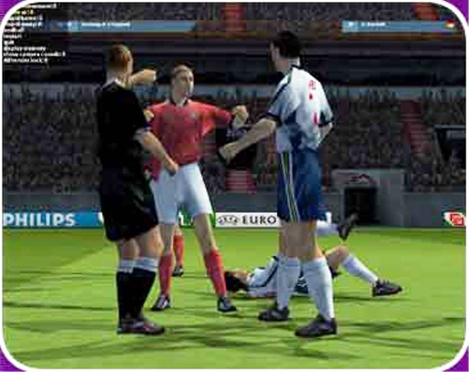 Скриншот из игры UEFA Euro 2000 под номером 22