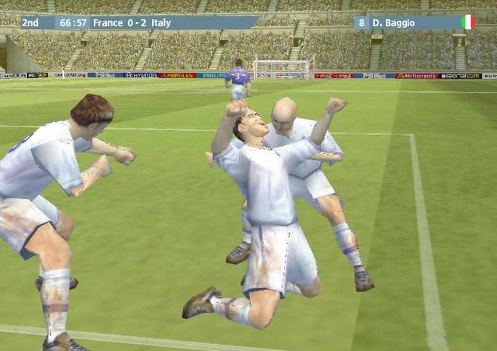 Скриншот из игры UEFA Euro 2000 под номером 5