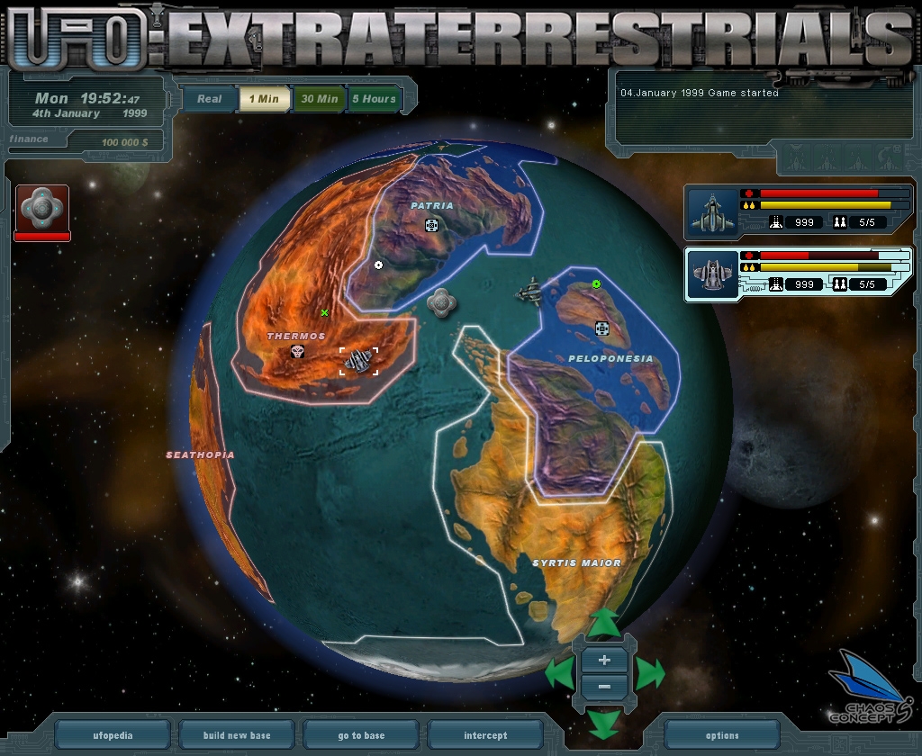 Скриншот из игры UFO: Extraterrestrials под номером 22