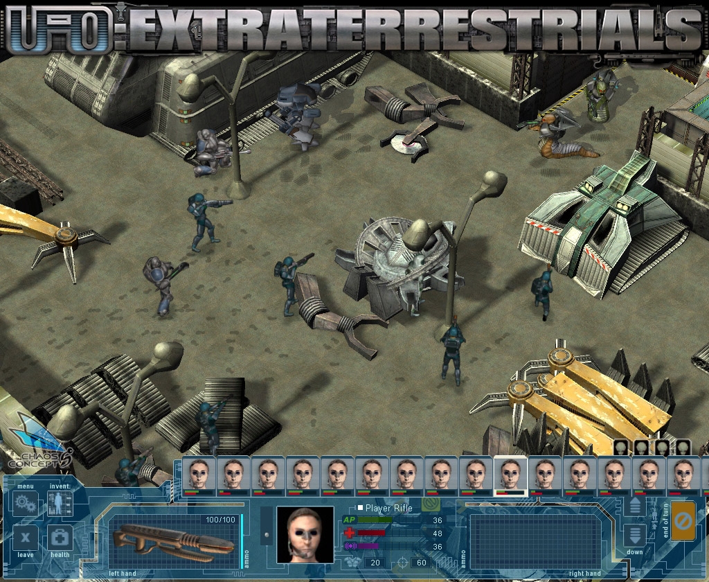 Скриншот из игры UFO: Extraterrestrials под номером 24