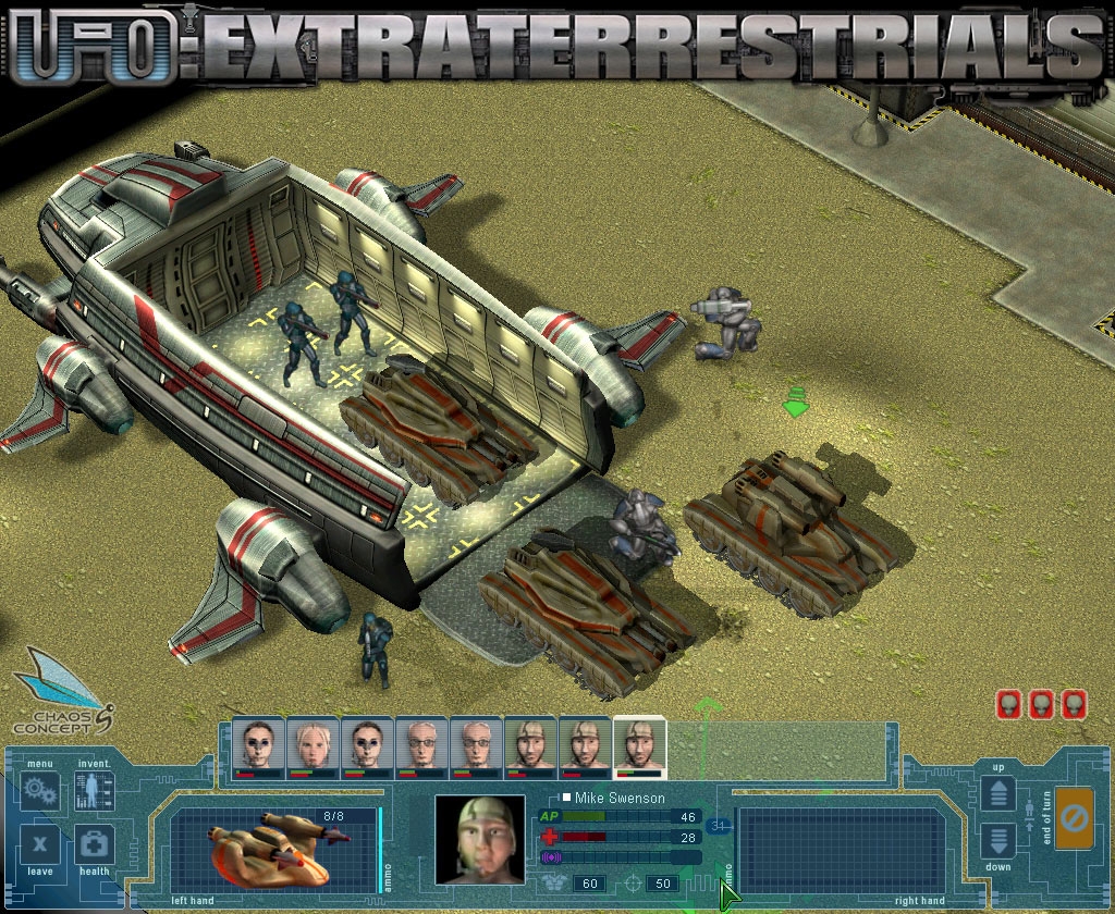 Скриншот из игры UFO: Extraterrestrials под номером 25