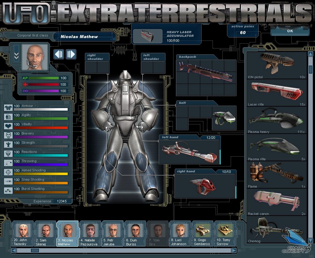 Скриншот из игры UFO: Extraterrestrials под номером 9