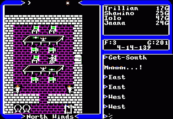 Скриншот из игры Ultima 5: Warriors of Destiny под номером 5