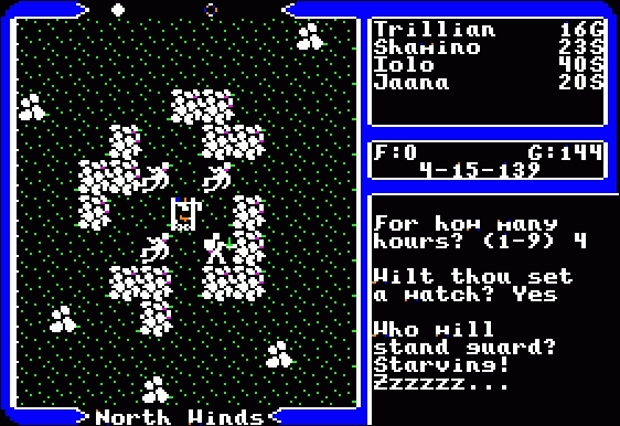 Скриншот из игры Ultima 5: Warriors of Destiny под номером 6