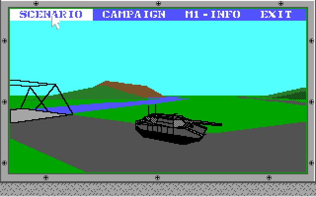 Скриншот из игры Abrams Battle Tank под номером 2
