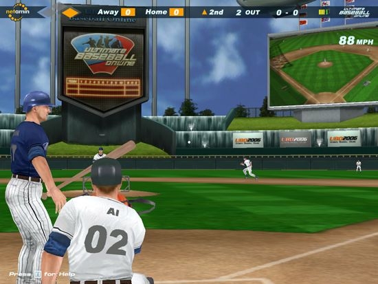 Скриншот из игры Ultimate Baseball Online 2006 под номером 6