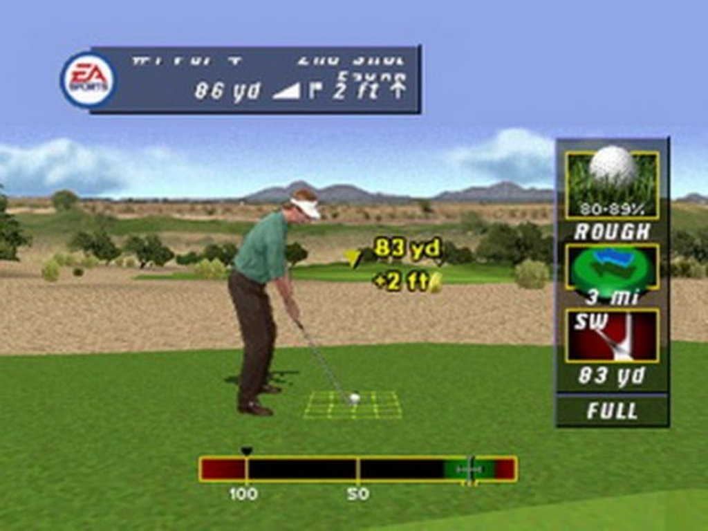 Скриншот из игры Tiger Woods PGA Tour 2001 под номером 11