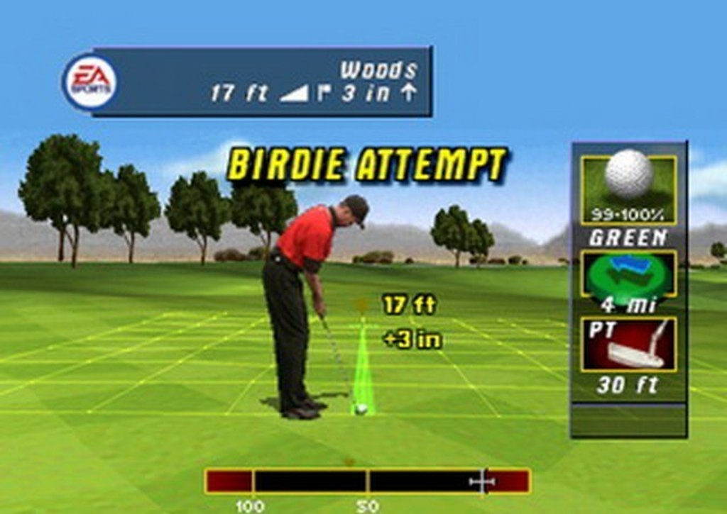 Скриншот из игры Tiger Woods PGA Tour 2001 под номером 19