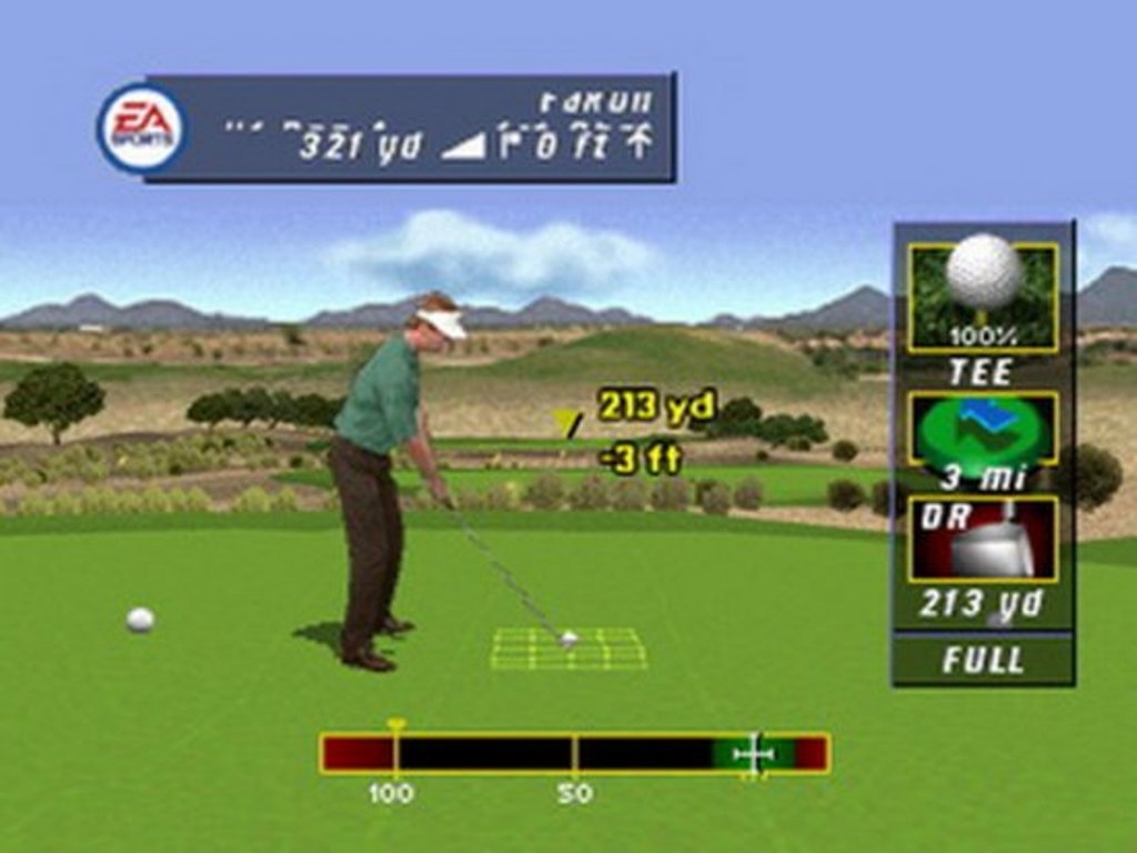 Скриншот из игры Tiger Woods PGA Tour 2001 под номером 4