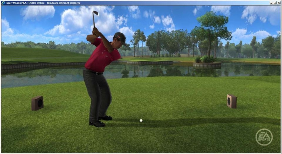 Скриншот из игры Tiger Woods PGA Tour Online под номером 3