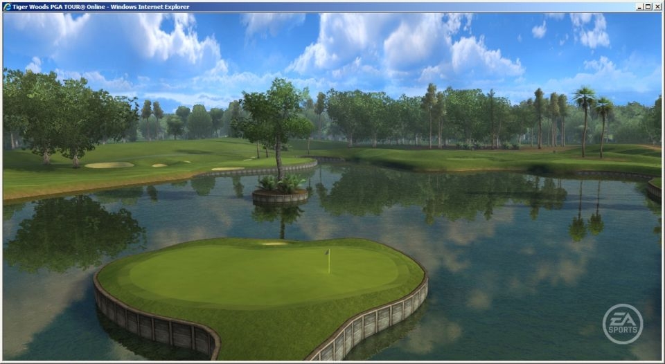 Скриншот из игры Tiger Woods PGA Tour Online под номером 4