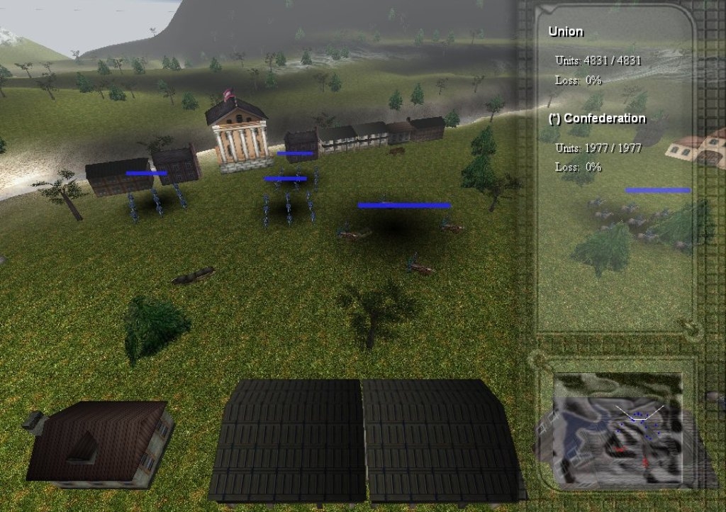 Скриншот из игры Ultimate Civil War Battles под номером 7