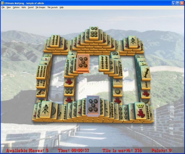 Скриншот из игры Ultimate Mahjongg под номером 3