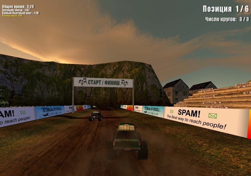 Скриншот из игры Ultimate Monster Trucks под номером 7