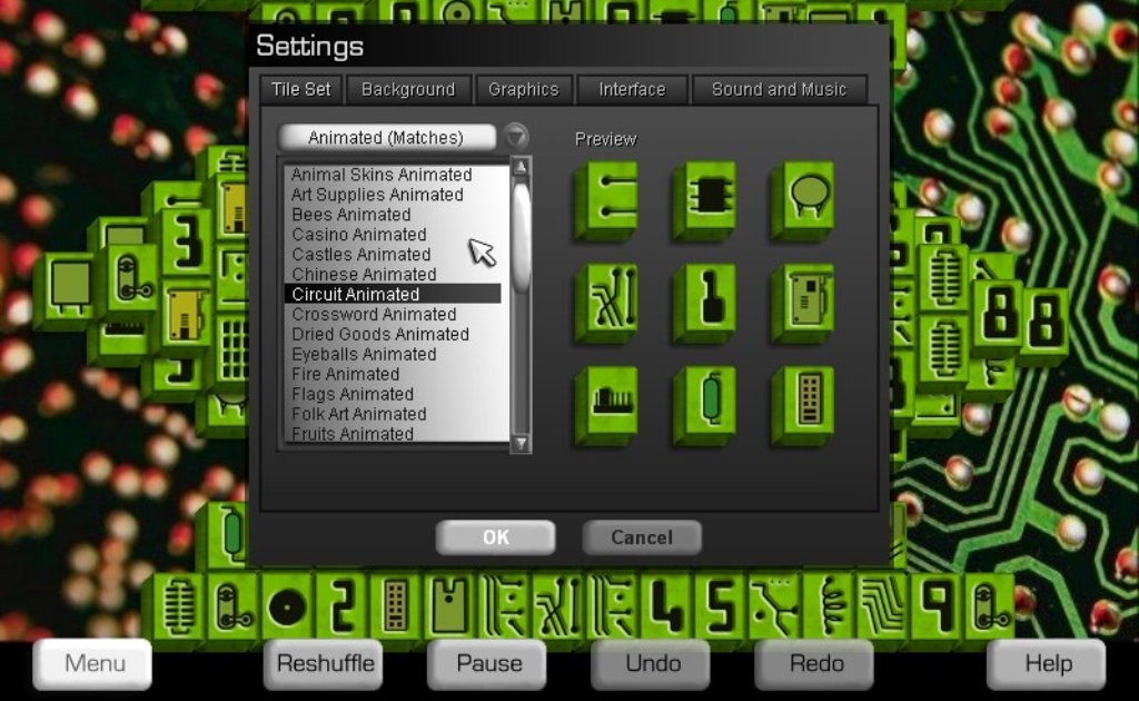 Скриншот из игры Ultimate Mahjongg 20 под номером 12